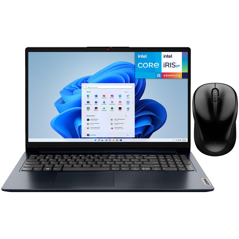Foto 2 pulgar | Laptop Lenovo Ideapad 1 Intel Core I5 1235u 24gb Ram 256gb Ssd 15.6'' Windows 11 Home Teclado En Ingles + Mouse Dxt