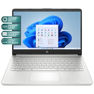 Foto 2 | Laptop Hp 14 Dq5 Intel Core I3 1215u 16gb Ram 256gb Ssd 14'' Windows 11 Home Teclado En Ingles + Mouse Dxt