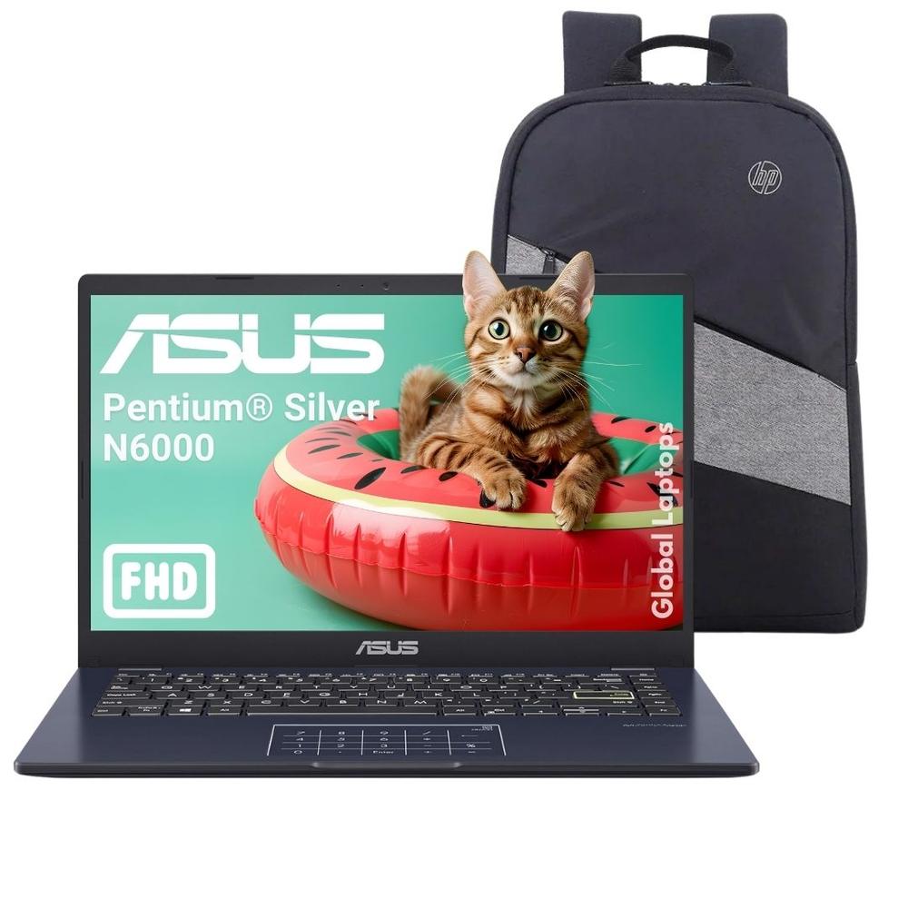 Foto 2 pulgar | Laptop Asus E410ka Intel N6000 64gb Emmc 4gb 14'' Fhd Star Black Mas Mochila De Regalo