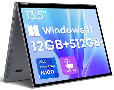 Foto 1 | Ordenador Portátil Chuwi 2 En 1, Convertible, 13.5 Pulgadas, 12 Gb De Ram, 512 Gb, Ssd Win11 - Venta Internacional.
