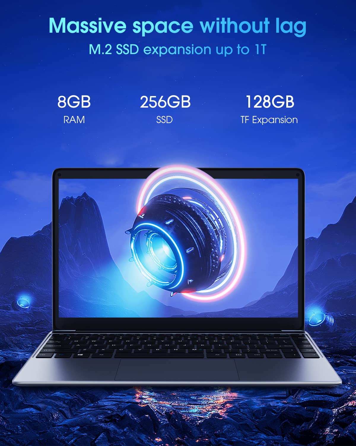 Foto 4 pulgar | Ordenador Portátil Chuwi Herobook Pro De 14,1 Pulgadas, 8 Gb De Ram Y 256 Gb Ssd, Windows 11 - Venta Internacional.