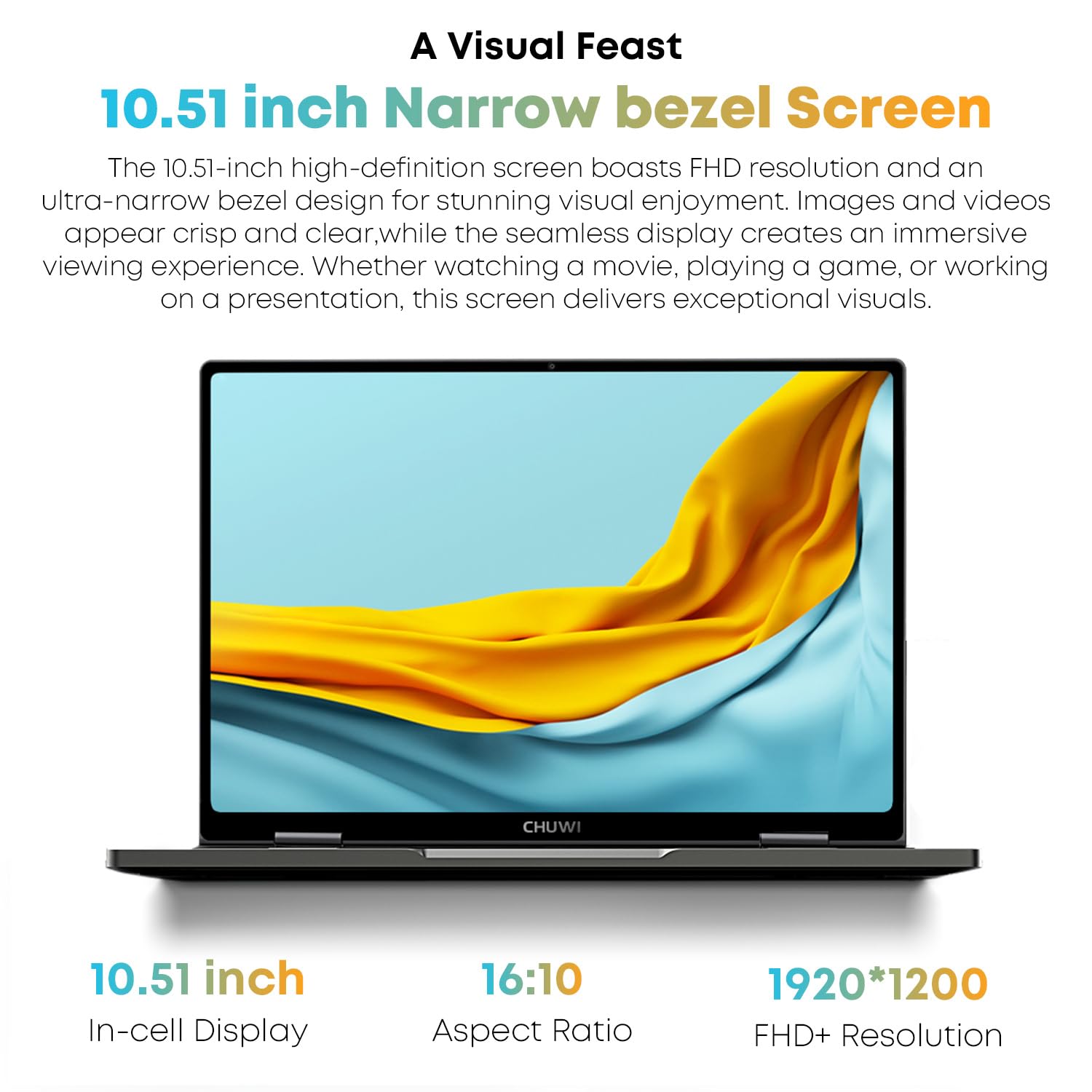 Foto 5 | Ordenador Portátil Chuwi Minibook X 2 En 1, 10.51 Pulgadas, Táctil, 12 Gb De Ram, 512 Gb Ssd - Venta Internacional.