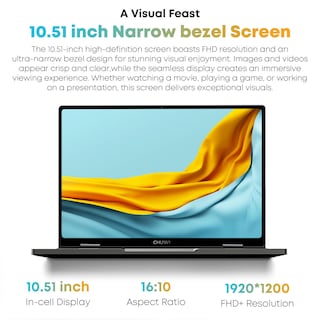 Foto 5 | Ordenador Portátil Chuwi Minibook X 2 En 1, 10.51 Pulgadas, Táctil, 12 Gb De Ram, 512 Gb Ssd - Venta Internacional.