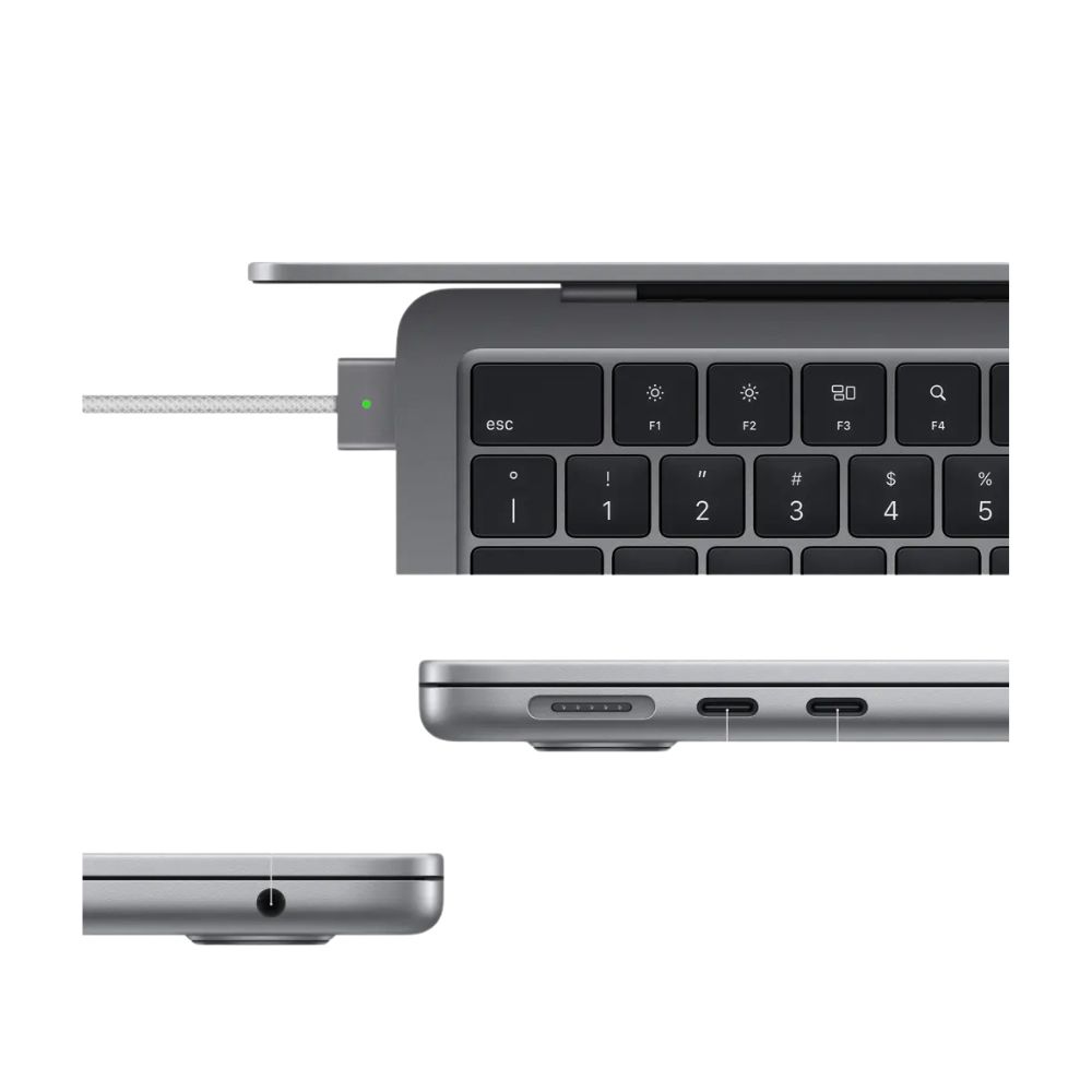 Foto 6 pulgar | Laptop Apple Macbook Air 13.6 Pulgadas Procesador M2 16gb Ram 256gb Ssd Español Color Gris Espacial