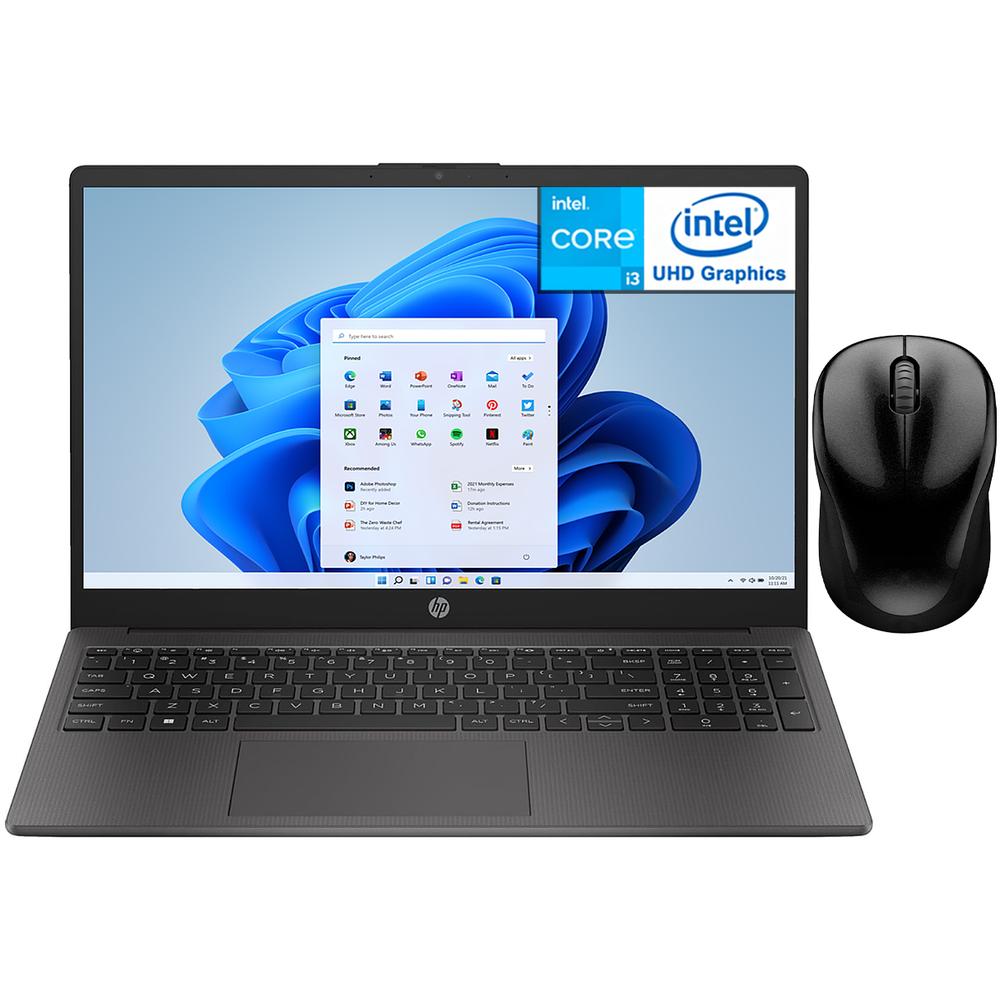 Laptop Hp 250 G10 Intel Core I3 N305 8gb Ram 256gb Ssd 15.6'' Windows 11 Home Teclado En Español + Mouse