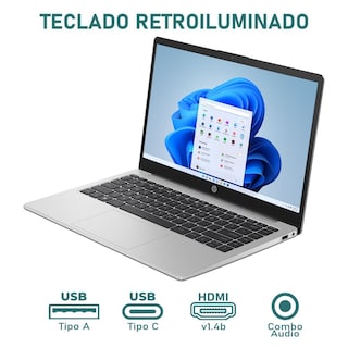 Foto 4 | Laptop Hp 245 G10 Amd Ryzen 5 7530u 16gb Ram 512gb Ssd 14'' Windows 11 Home Teclado En Español + Mouse Dxt