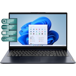 Foto 2 | Laptop Lenovo Ideapad 1 15alc7 Amd Ryzen 7 5700u 24gb Ram 512gb Ssd 15.6'' Touchscreen Windows 11 Home Teclado En Espa