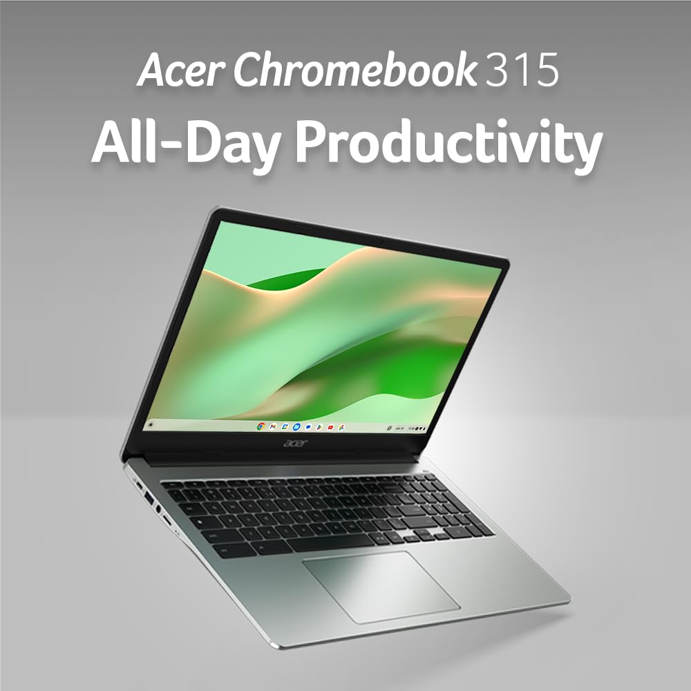 Foto 2 | Ordenador Portátil Acer Chromebook 315 Cb315-4ht-p8pq 15,6 Pulgadas, 8 Gb De Ram, 64 Gb - Venta Internacional.