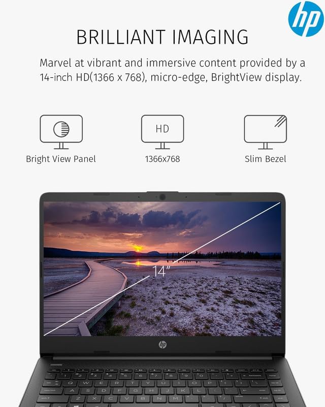 Foto 8 pulgar | Laptop Hp New 14 Hd Ultraligero, Delgado, 16 Gb De Ram, 628 Gb, Win11 - Venta Internacional.