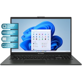 Foto 2 | Laptop Asus Vivobook Go 15 Intel Core I3 N305 8gb Ram 512gb Ssd 15.6'' Windows 11 Home Teclado En Español