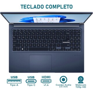 Foto 4 | Laptop Asus Vivobook 15 Intel Core I5 1235u 8gb Ram 512gb Ssd 15.6'' Windows 11 Home Teclado En Español