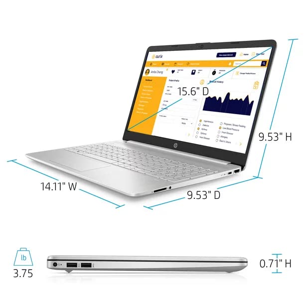 Foto 8 pulgar | El Portátil Hp Más Nuevo Con Pantalla Táctil Fhd De 15.6 Pulgadas, 12 Gb De Ram Y 256 Gb Ssd - Venta Internacional.