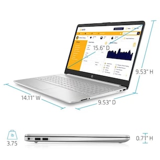 Foto 7 | El Portátil Hp Más Nuevo Con Pantalla Táctil Fhd De 15.6 Pulgadas, 12 Gb De Ram Y 256 Gb Ssd - Venta Internacional.
