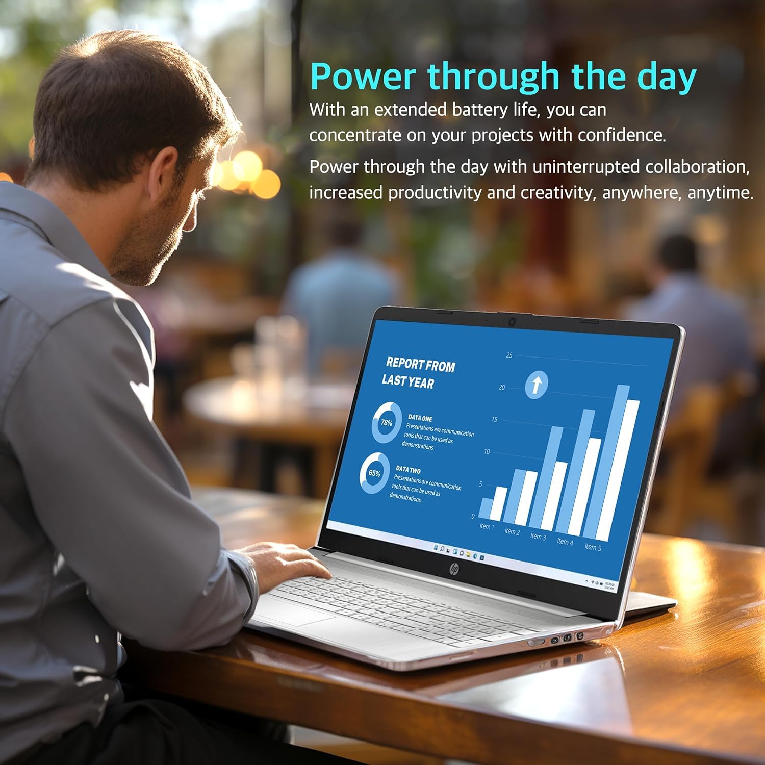 Foto 7 | Laptop Hp 2023 Más Nuevo, 17,3 Pulgadas, Hd+, Intel Core I3-1125g4, 12 Gb/256 Gb - Venta Internacional.