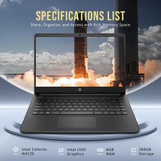 Foto 3 | Ordenador Portátil Hp Stream 14 Hd Intel Celeron N4120 De 8 Gb De Ram 288 Gb - Venta Internacional.