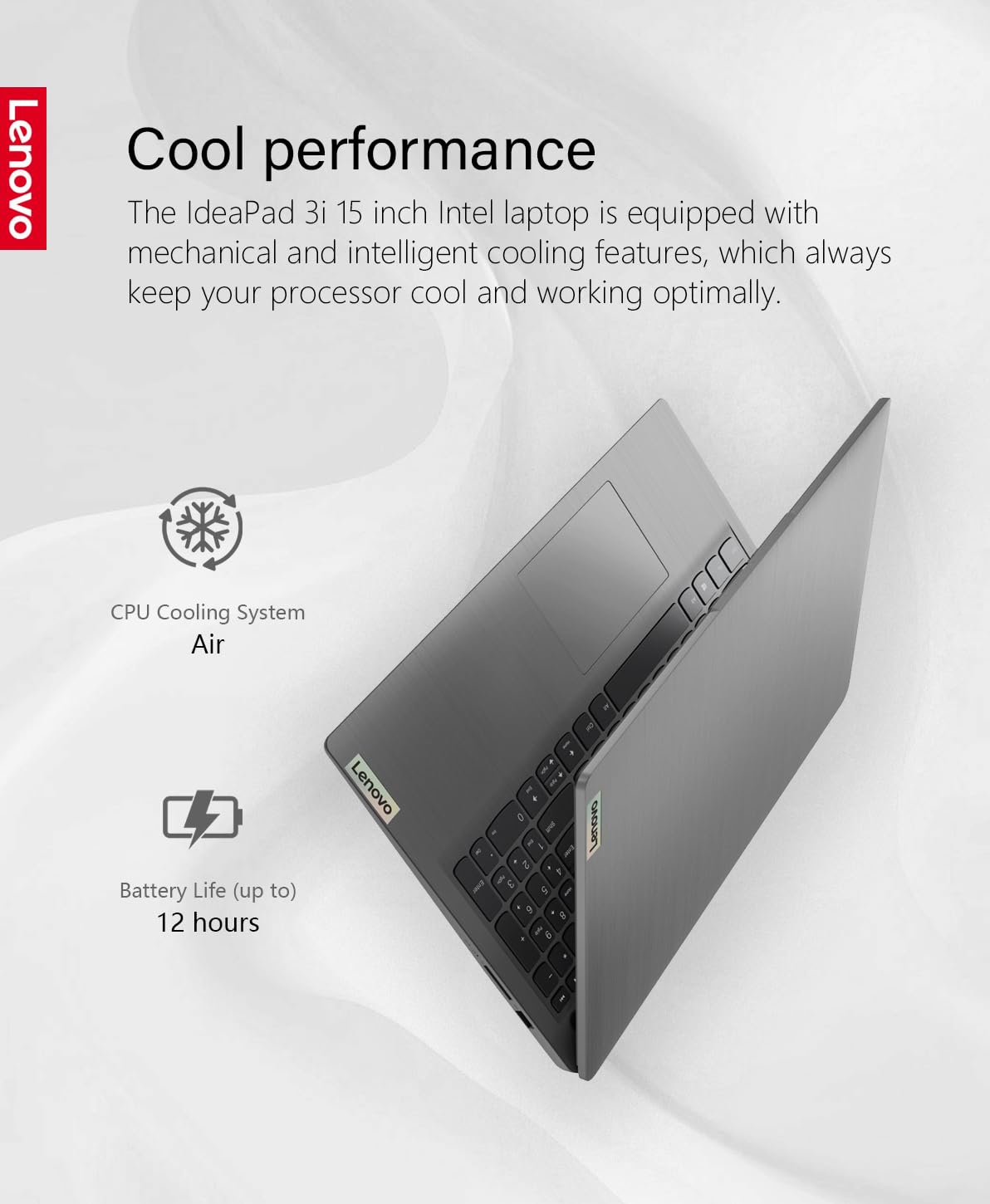 Foto 5 pulgar | Ordenador Portátil Lenovo Ideapad 3i 2023 15.6 Pulgadas Fhd Touch I3 12 Gb/512 Gb - Venta Internacional