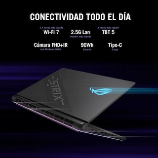 Foto 5 | Laptop Gamer Asus Rog Strix Scar 18 Intel Core Ultra 9, 64gb Ram, 1.5tb Ssd, Rtx 5090 Ti, Windows 11 Home