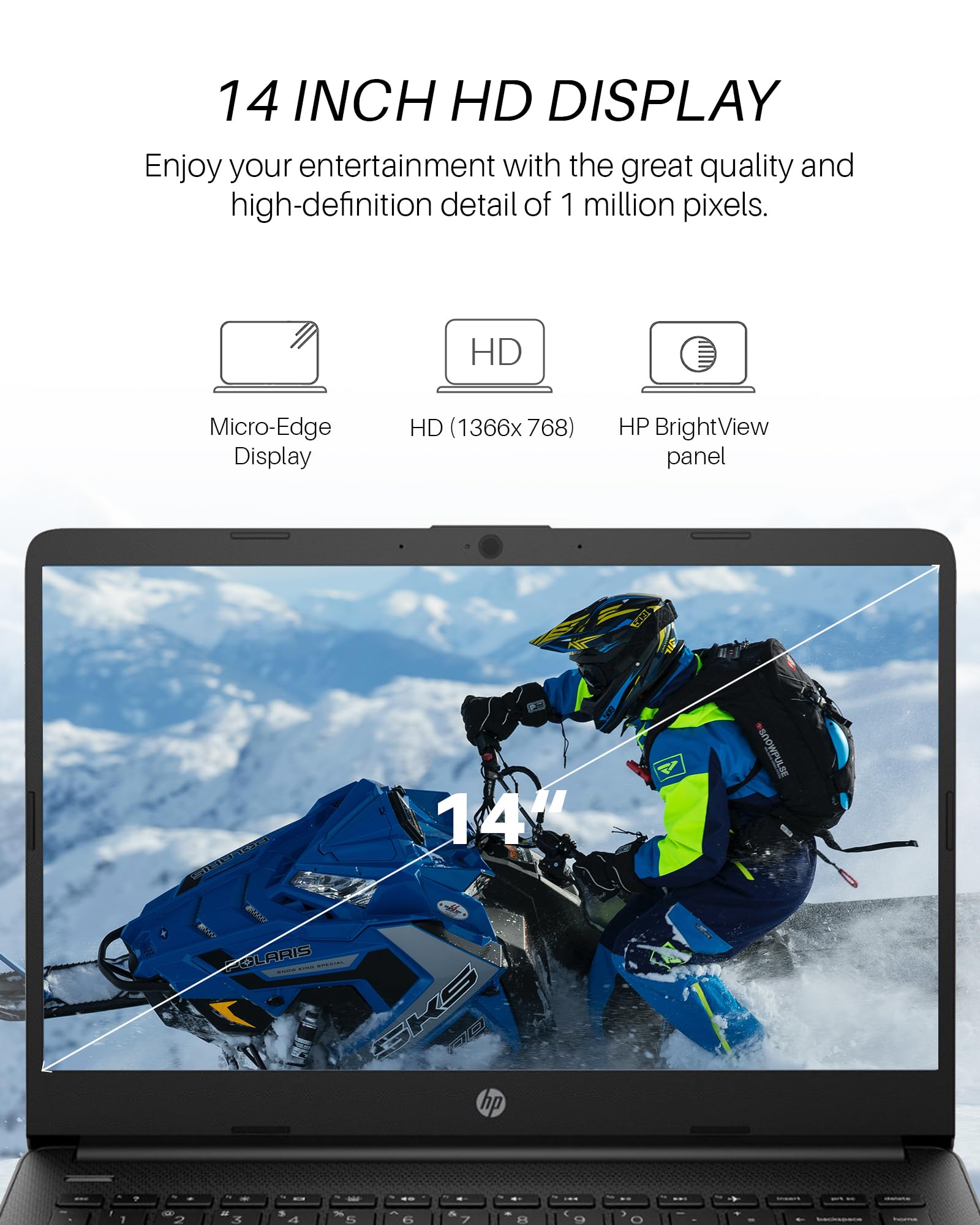 Foto 4 pulgar | Laptop Hp 14 Para Estudiantes Y Empresas Intel N4120 16gb/384gb - Venta Internacional.