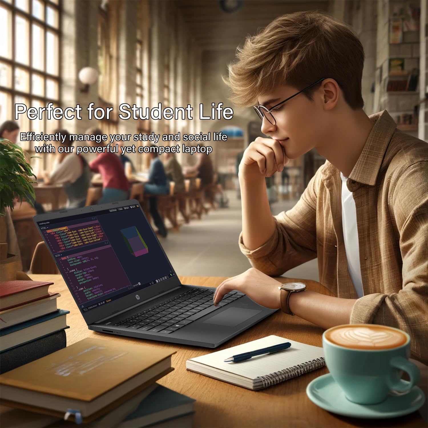 Foto 6 | Laptop Hp 14 Para Estudiantes Y Empresas Intel N4120 16gb/384gb - Venta Internacional.