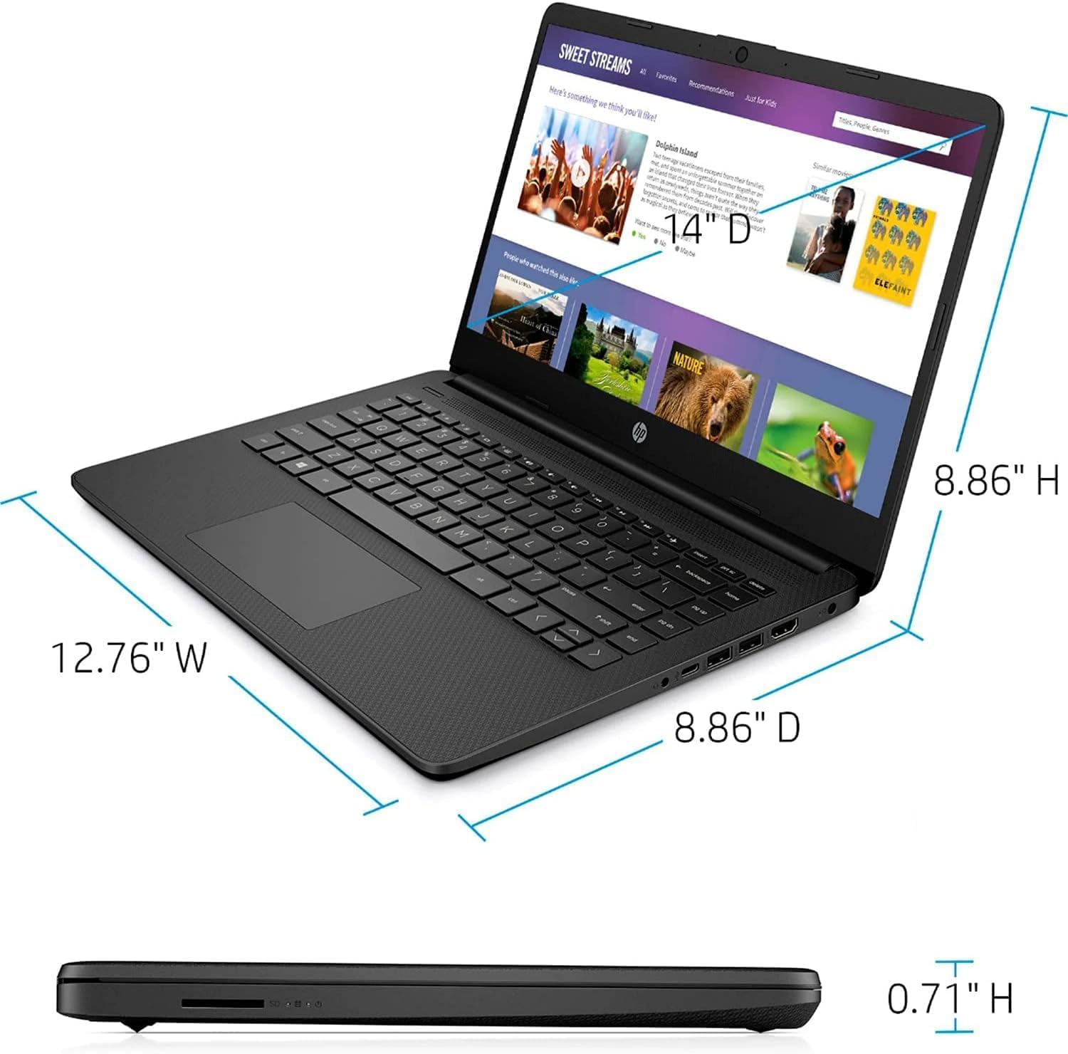 Foto 8 pulgar | Laptop Hp 14 Para Estudiantes Y Empresas Intel N4120 16gb/384gb - Venta Internacional.