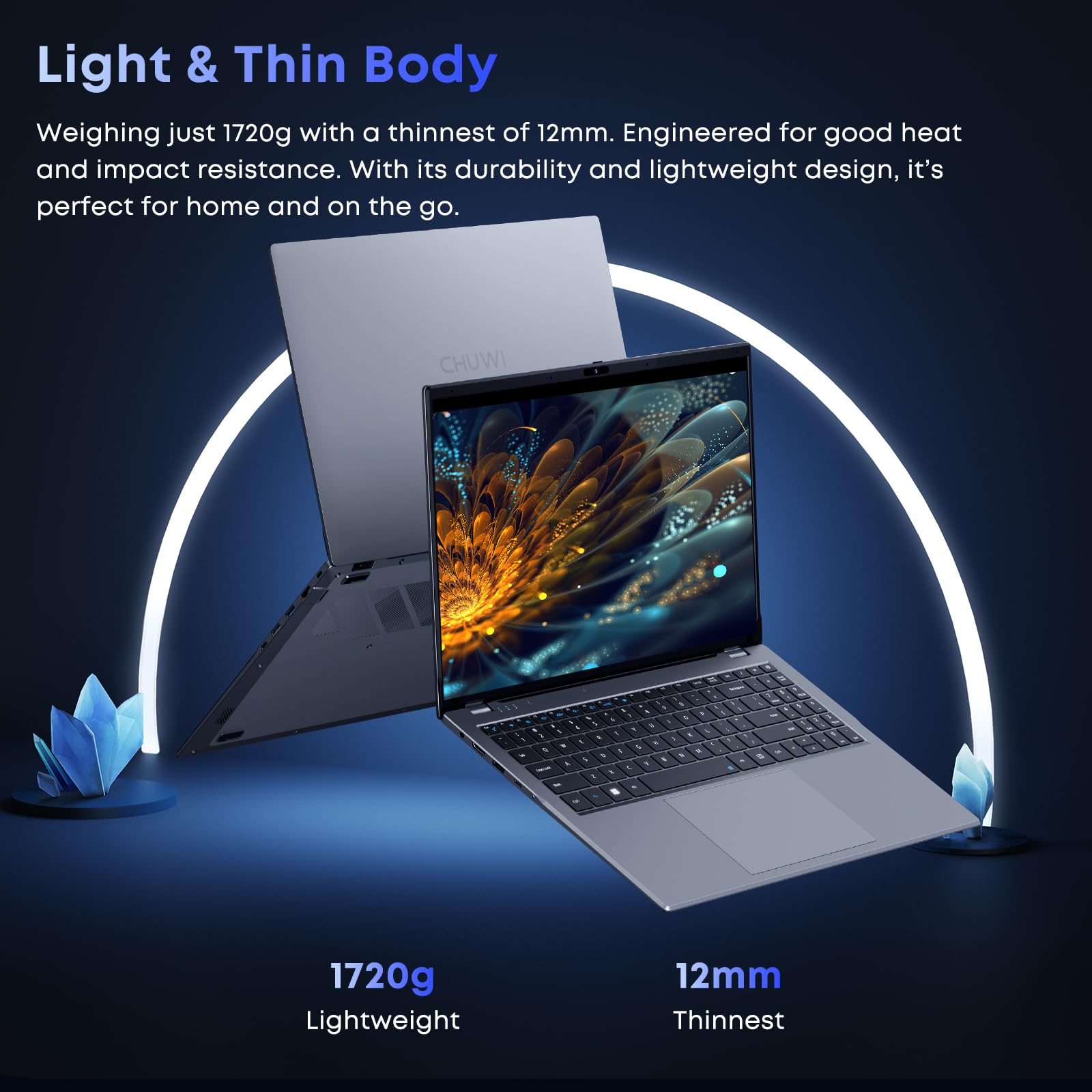 Foto 6 | Ordenador Portátil Chuwi Gemibook Plus De 15,6 Pulgadas Con Procesador Intel Alder Lake De 16 Gb/512 - Venta Interna