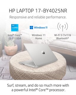 Foto 3 | Laptop Hp 17 Laptop Pc Intel Core De 11.a Generación, 4 Gb De Ram, 256 Gb, Ssd - Venta Internacional.