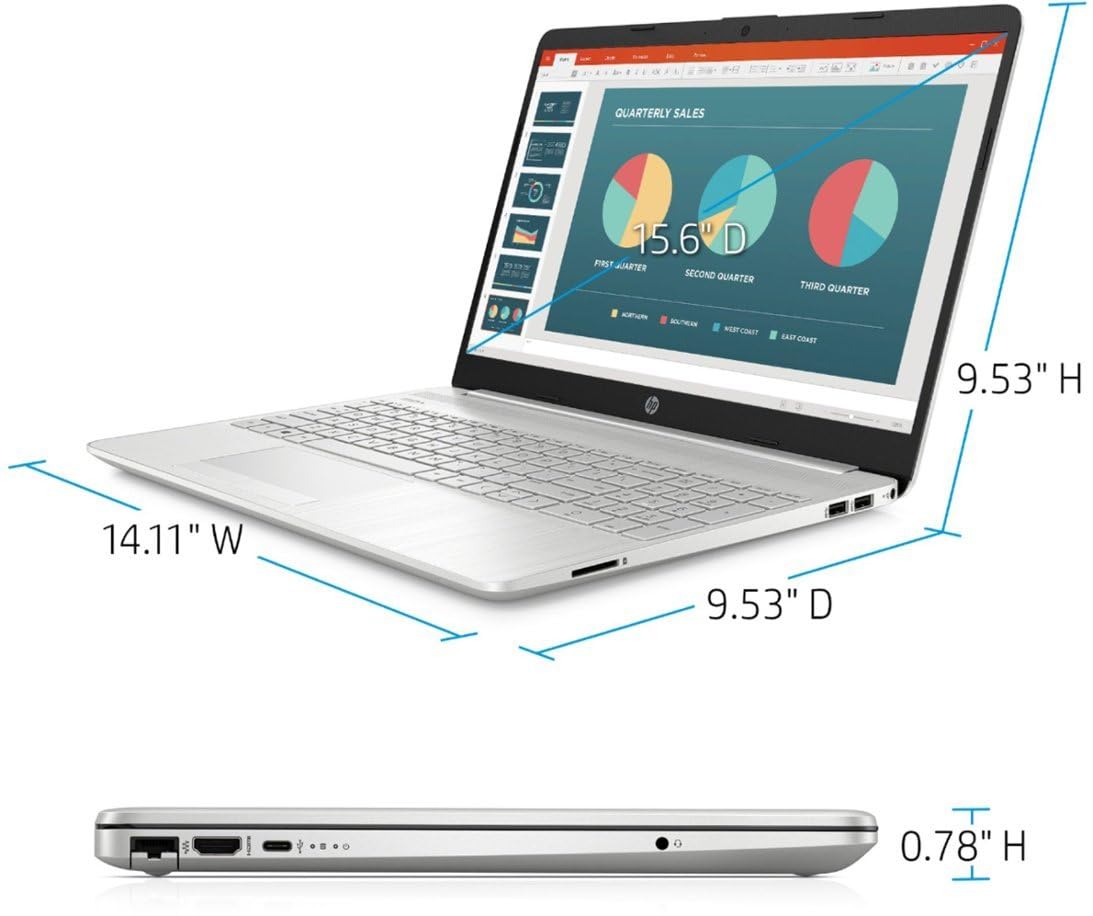 Foto 4 | Ordenador Portátil Hp New G9 Essential 15 Intel Celeron N4500, 16 Gb, 1 Tb, Ssd - Venta Internacional.