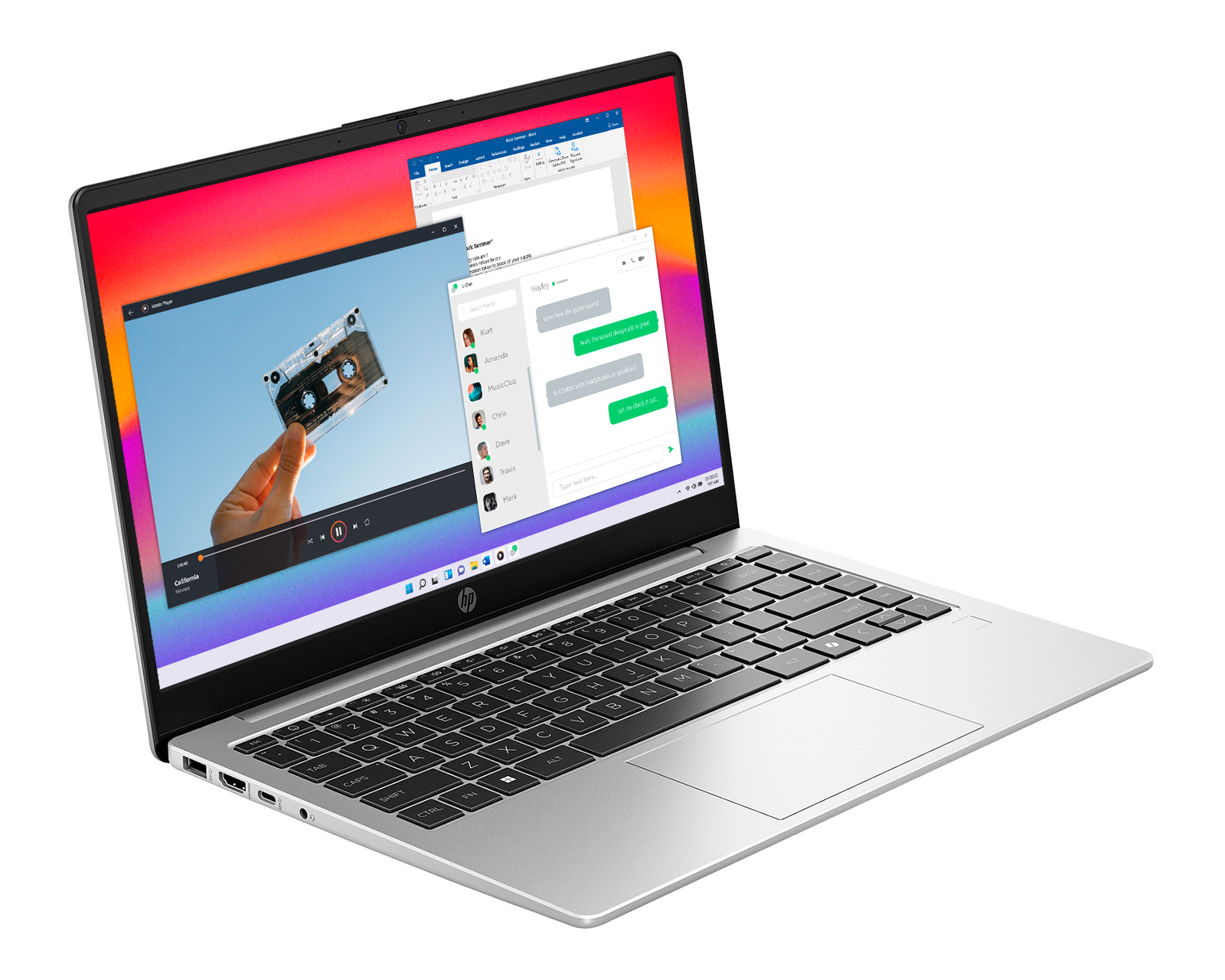 Foto 3 | Laptop Hp 240r G10 De 14'', Windows 11 Home Single Language,  Intel  Core™, 8gb Ram, 512gb Unidad De Estado Solido