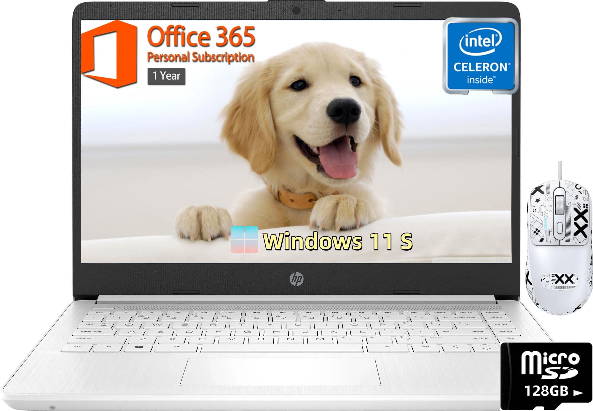 Portátil Hp Ultra Light Intel Quad-core N4120 De 14 Pulgadas Con 16 Gb De Ram - Venta Internacional.
