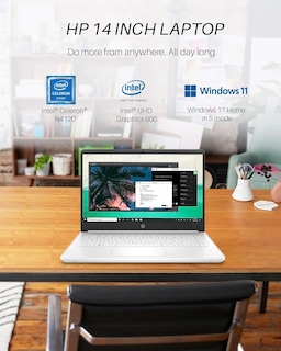 Foto 2 | Portátil Hp Ultra Light Intel Quad-core N4120 De 14 Pulgadas Con 16 Gb De Ram - Venta Internacional.