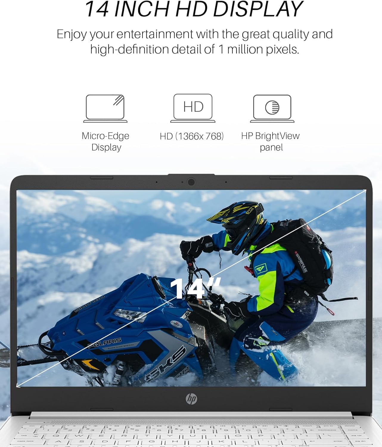 Foto 5 | Portátil Hp Ultra Light Intel Quad-core N4120 De 14 Pulgadas Con 16 Gb De Ram - Venta Internacional.