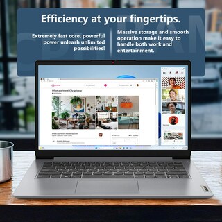 Foto 4 | Ordenador Portátil Lenovo Ideapad 1 Diario/estudiantil 14 Hd De 20 Gb De Ram 704 Gb - Venta Internacional.