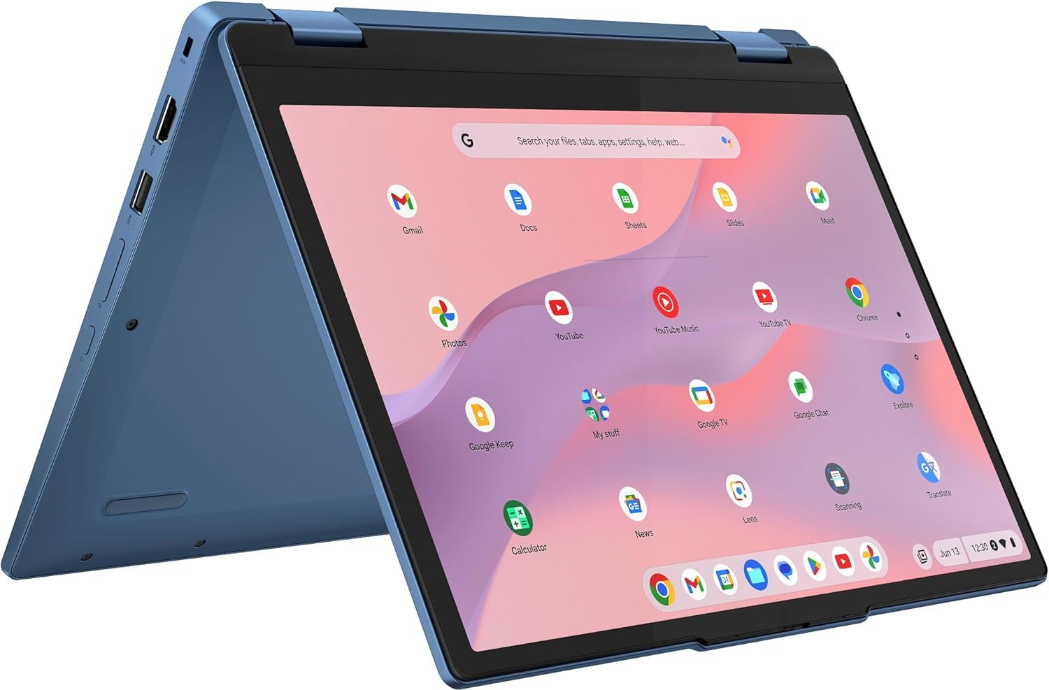 Foto 4 pulgar | Ordenador Portátil Lenovo Flex 3 3i Chromebook 12,2 Pulgadas, 4 Gb De Ram, 128 Gb, Azul - Venta Internacional.