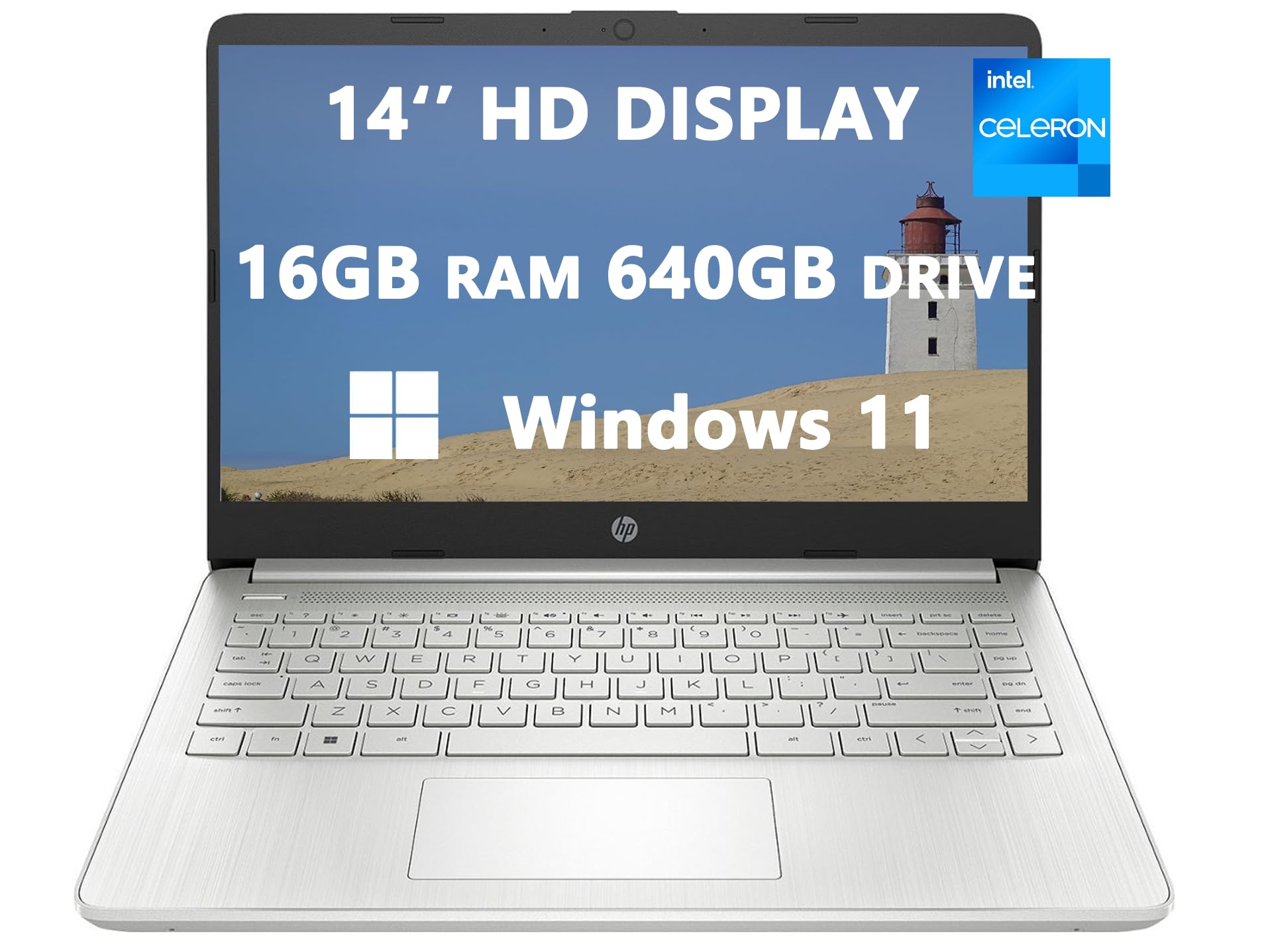 Ordenador Portátil Hp 2024 14 Hd Con Pantalla Led Intel Celeron N4120 De 16 Gb De Ram - Venta Internacional.