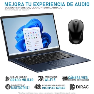 Foto 3 | Laptop Asus Vivobook 14 Intel Core I5 1235u 24gb Ram 1tb Ssd 14'' Windows 11 Home Teclado En Español + Mouse Dxt