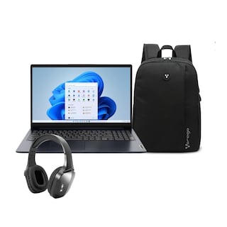 Foto 1 | Combo Laptop Lenovo Ideapad 1 15amn7 Amd Ryzen 3-7320u 8gb 256gb Ssd Fhd W11h Gris + Base Enfriadora