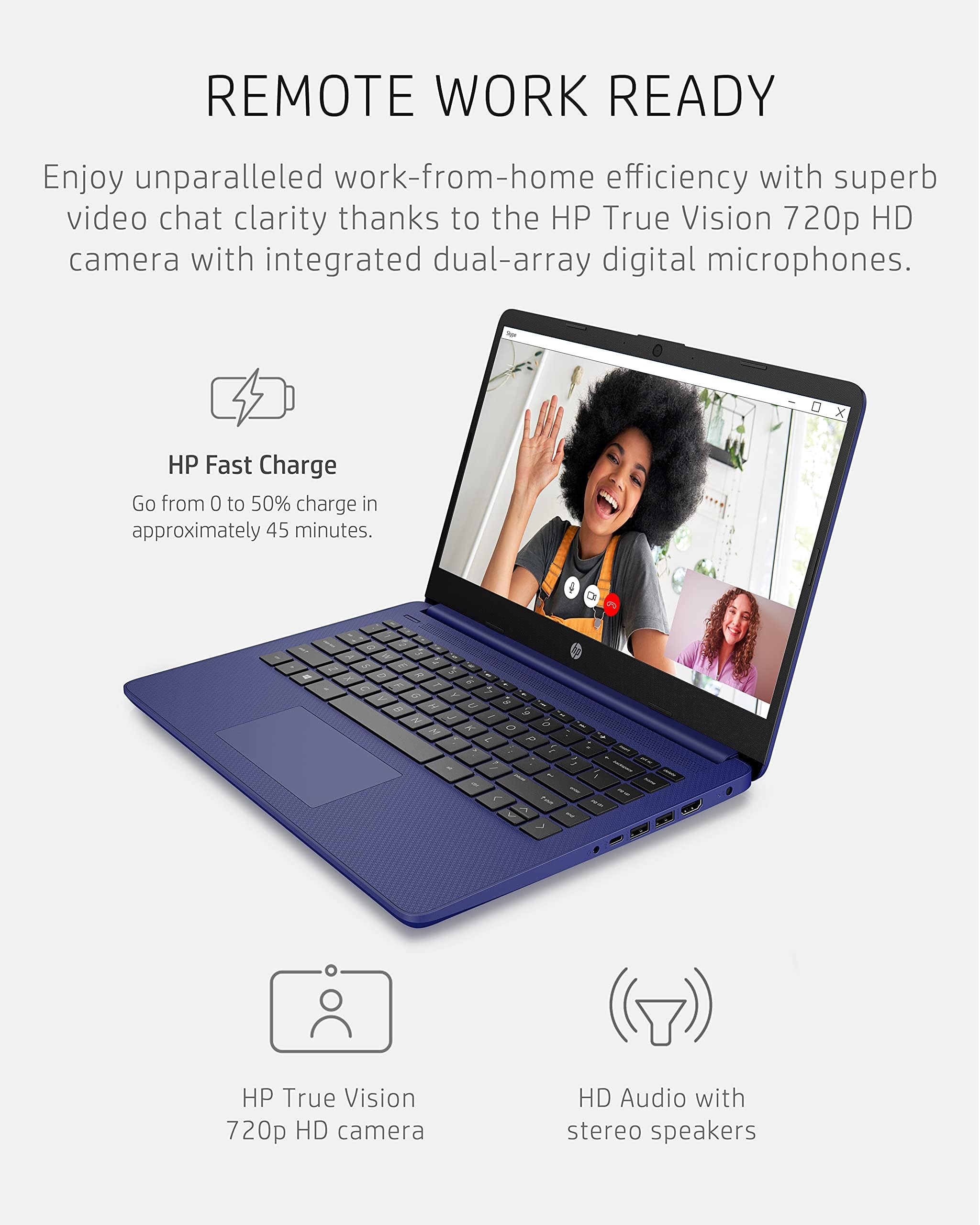 Foto 5 | Laptop Hp Stream Intel Quad-core De 14 Pulgadas, 8 Gb De Ram Y 320 Gb Ssd - Venta Internacional.