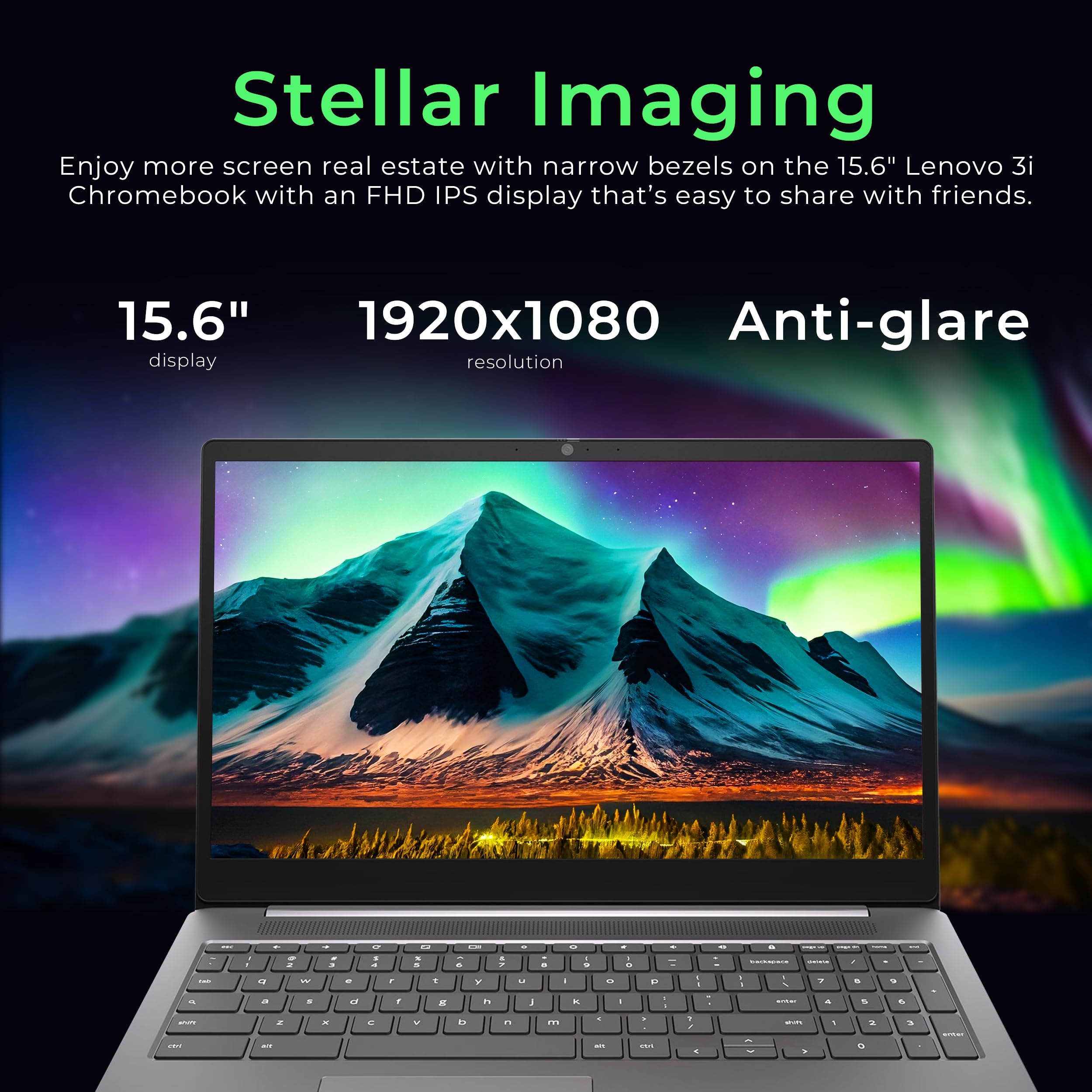 Foto 6 pulgar | Chromebook Lenovo Ideapad 3 15.6 Fhd Intel Celeron De 4 Gb/352 Gb - Venta Internacional.
