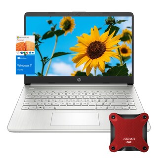 Foto 1 | Ordenador Portátil Hp 14 Hd Display Intel Celeron 16 Gb Ram 640 Gb Plata - Venta Internacional.