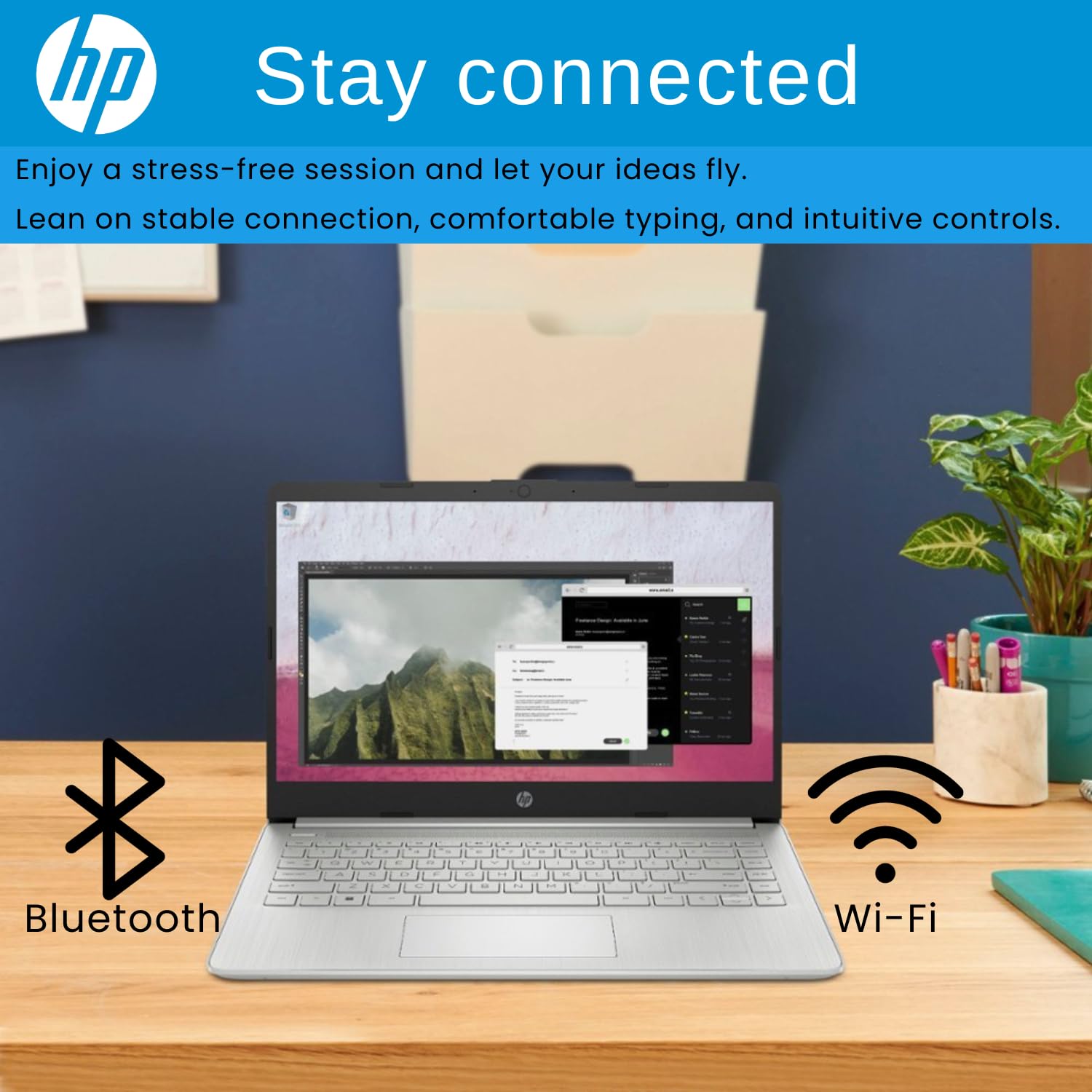 Foto 5 | Ordenador Portátil Hp 14 Hd Display Intel Celeron 16 Gb Ram 640 Gb Plata - Venta Internacional.
