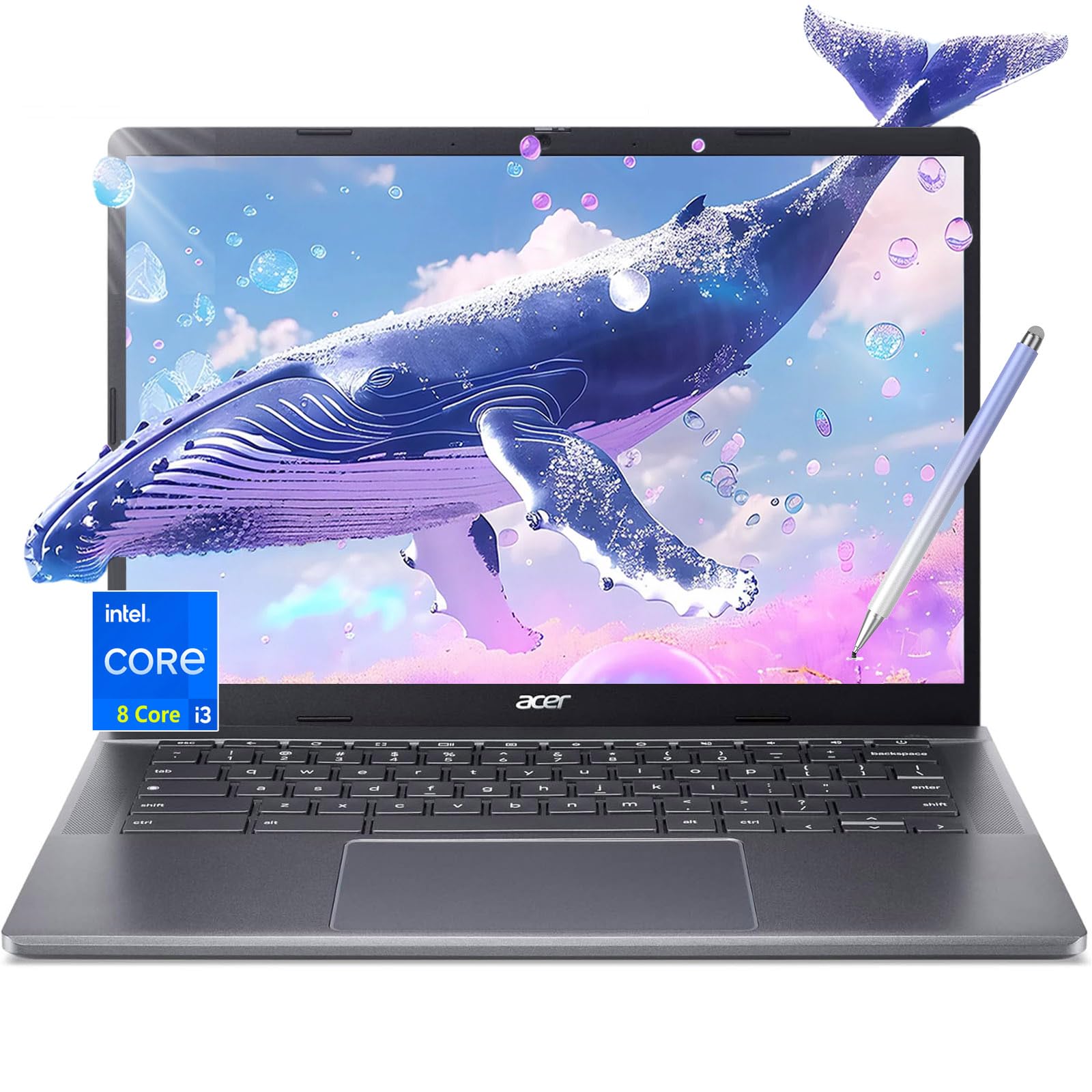 Ordenador Portátil Acer Chromebook 14 Pulgadas Intel I3-n305 8 Gb Ram 512 Gb Ssd - Venta Internacional.