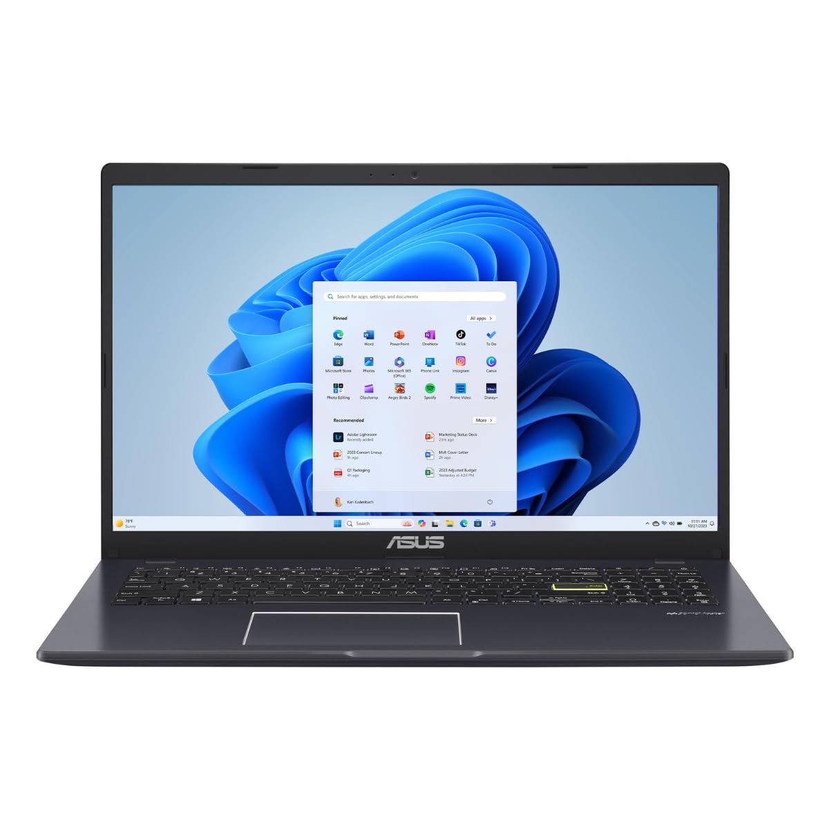 Ordenador Portátil Asus Vivobook Go L510ka-es04 De 15,6 Pulgadas Con Procesador Intel Celeron N4500 - Venta Internaci
