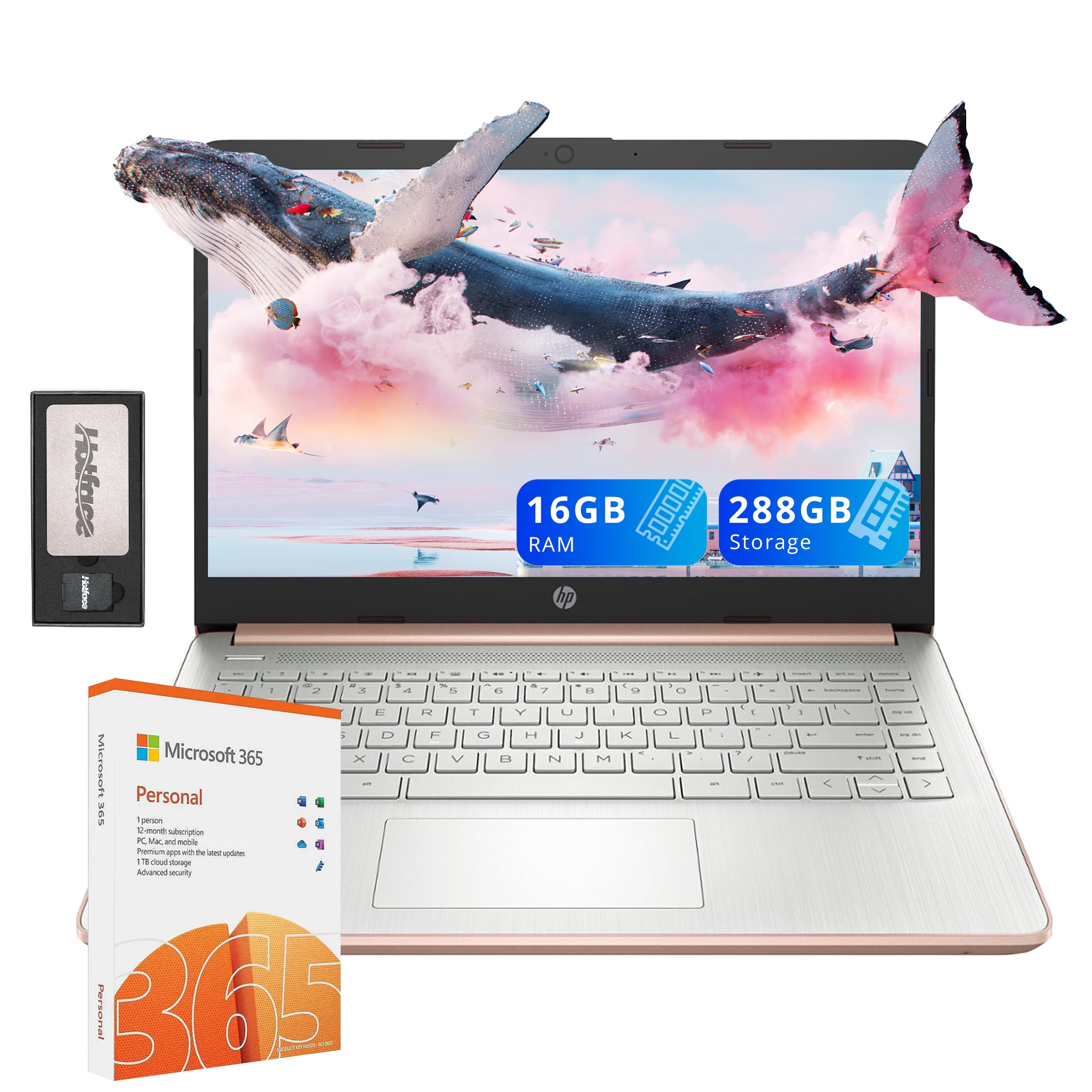 Foto 1 | Ordenador Portátil Hp Stream 14 Hd Intel Celeron N4120 16 Gb Ram 288 Gb - Venta Internacional.