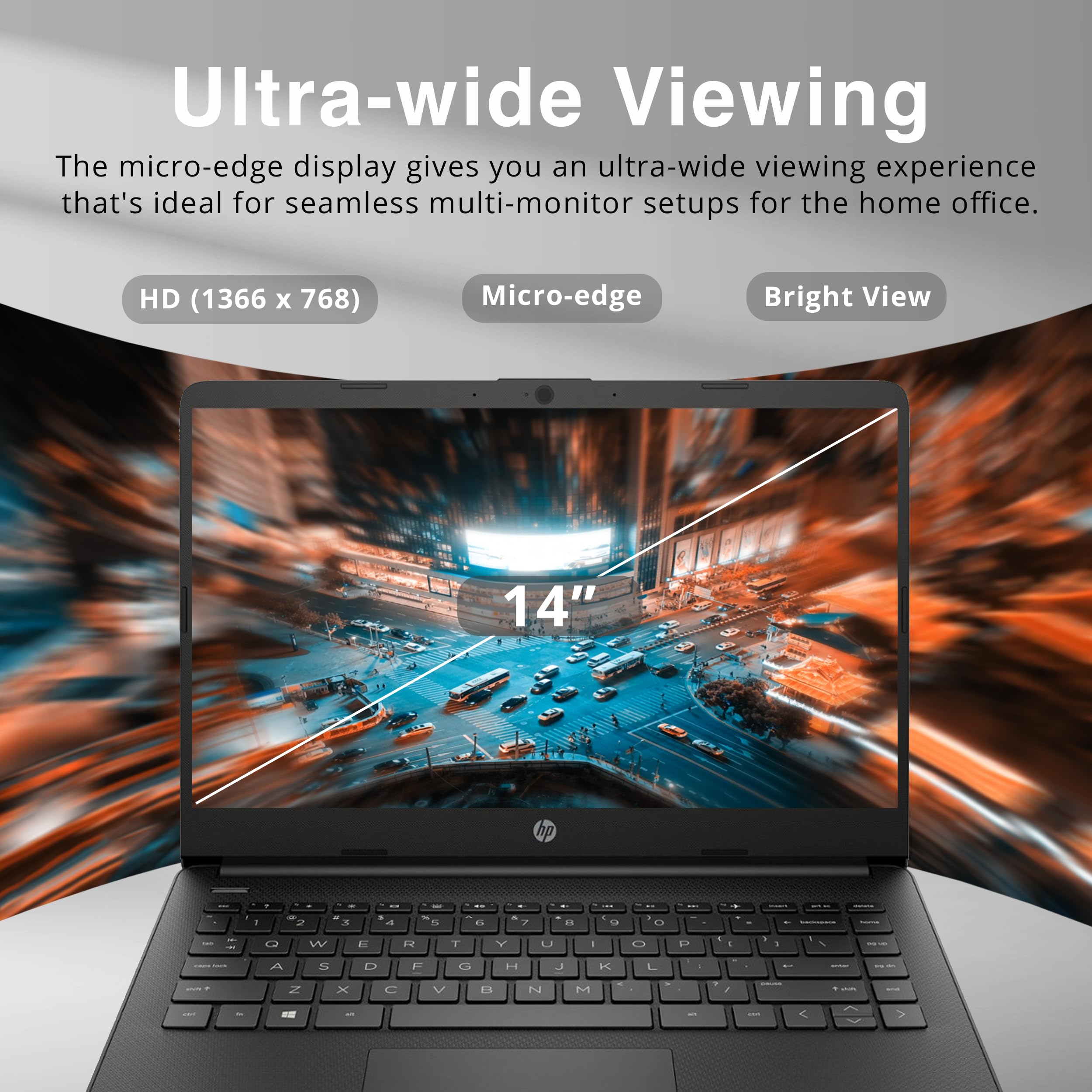 Foto 5 pulgar | Ordenador Portátil Hp Premium Stream 14 Hd Brightview De 4 Gb De Ram 64 Gb Emmc - Venta Internacional.
