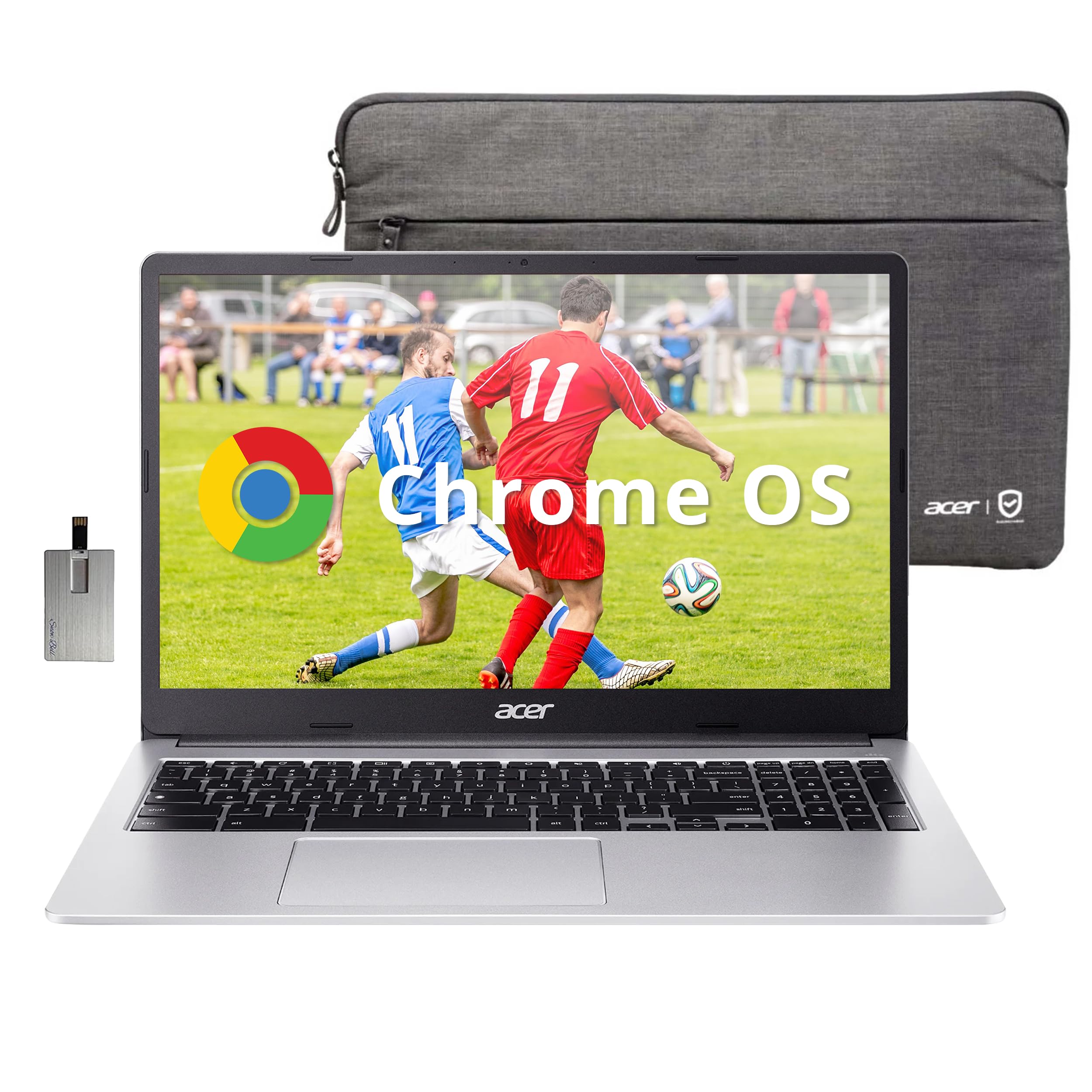 Portátil Acer Chromebook De 15,6 Pulgadas Full Hd Intel Celeron De 4 Gb/64 Gb - Venta Internacional.