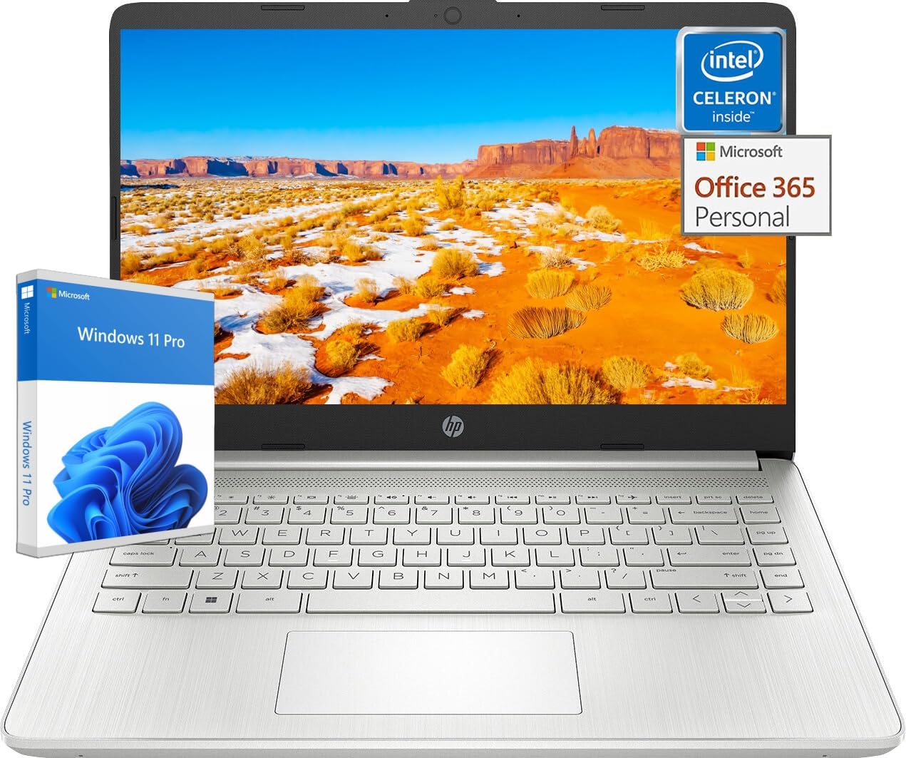 Foto 2 pulgar | Laptop Hp Newest 14 Para Estudiantes Y Negocios Intel N4120 16 Gb 384 Gb - Venta Internacional.