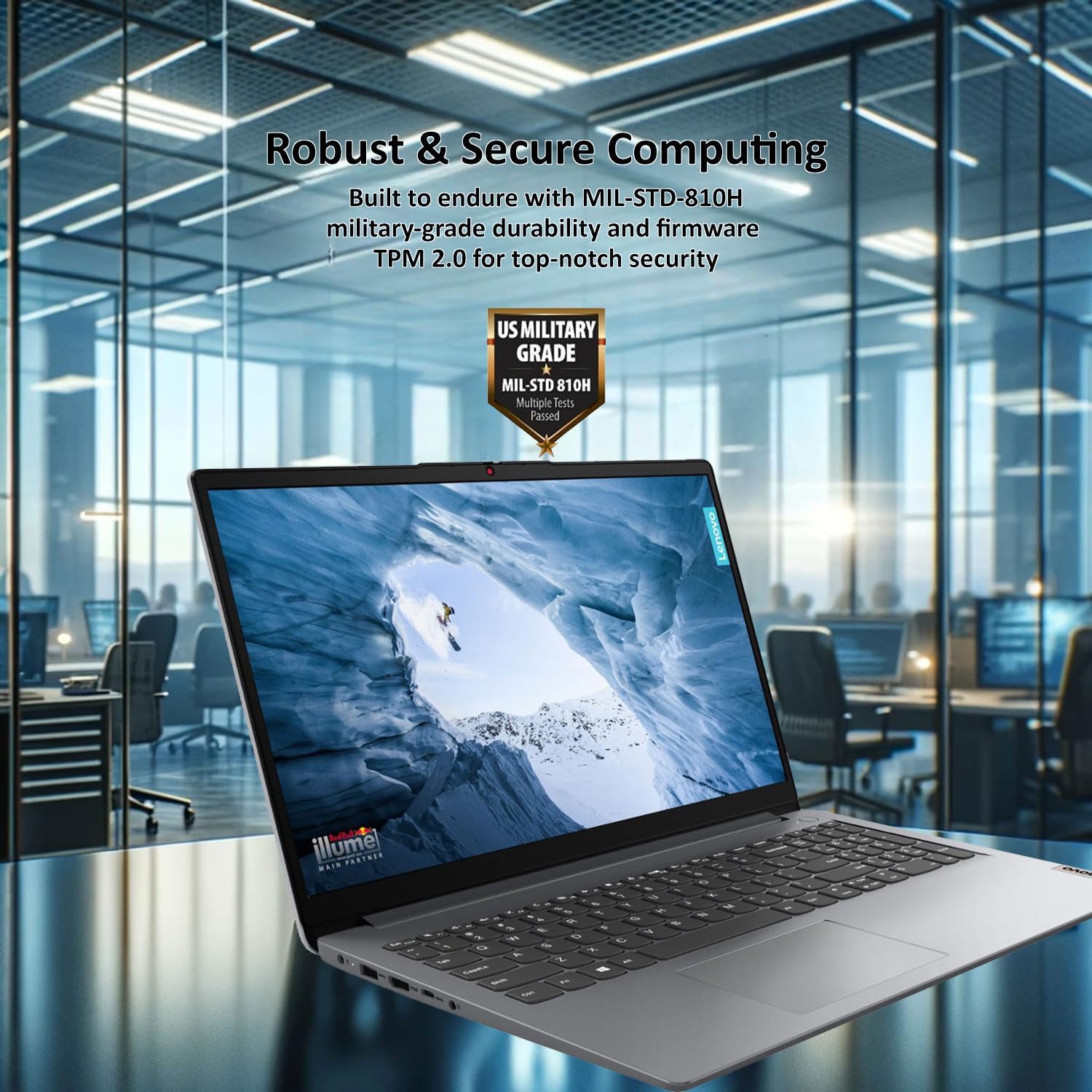 Foto 2 | Ordenador Portátil Lenovo Ideapad 1 Gen 7 2024 15.6 Pulgadas Fhd Touch I3 De 8 Gb - Venta Internacional.