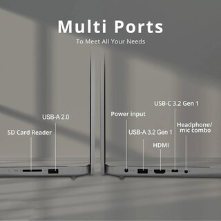 Foto 5 | Ordenador Portátil Lenovo Ideapad 1 Gen 7 2024 15.6 Pulgadas Fhd Touch I3 De 8 Gb - Venta Internacional.