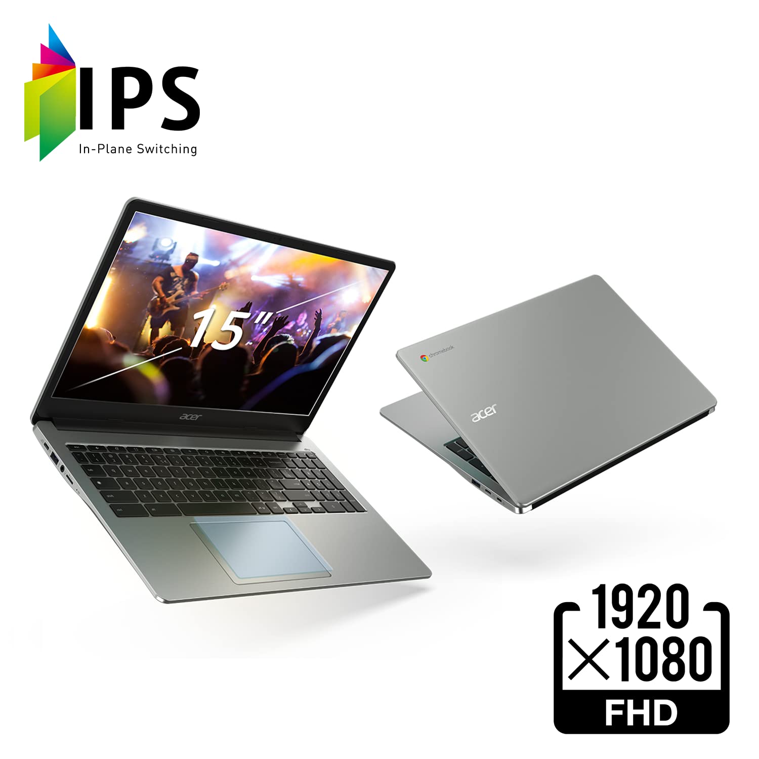 Foto 4 pulgar | Ordenador Portátil Acer Chromebook 315 Cb315-4h-c8xu De 15,6 Pulgadas, 4 Gb/64 Gb - Venta Internacional.