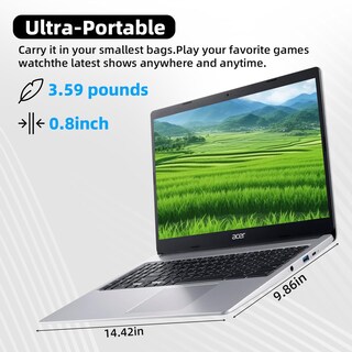 Foto 4 | Ordenador Portátil Acer Chromebook 315 2024 De 15,6 Pulgadas Intel Celeron De 4 Gb/64 Gb - Venta Internacional.